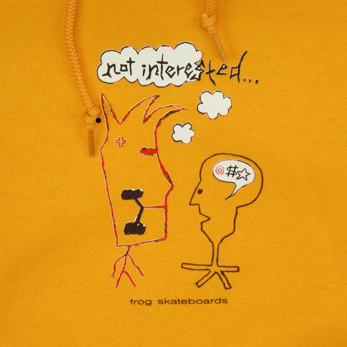 Not Interested Hoodie