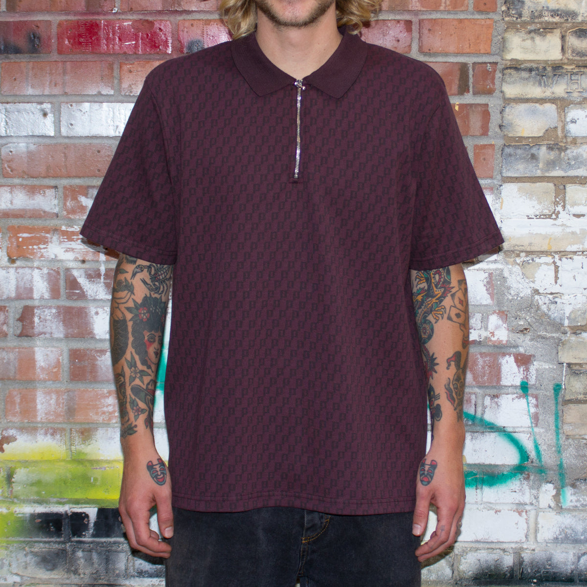 Zip Polo Shirt