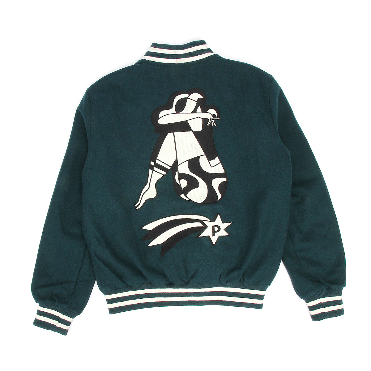 Cloudy Star Varsity Jacket