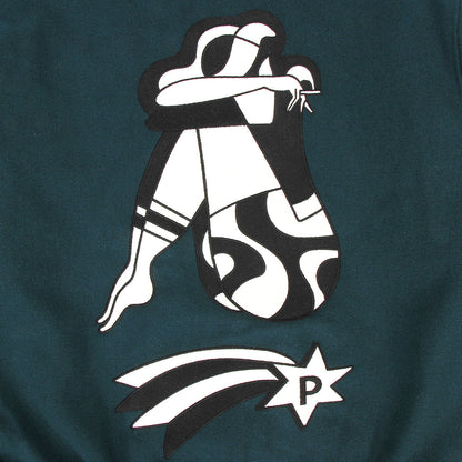 Cloudy Star Varsity Jacket