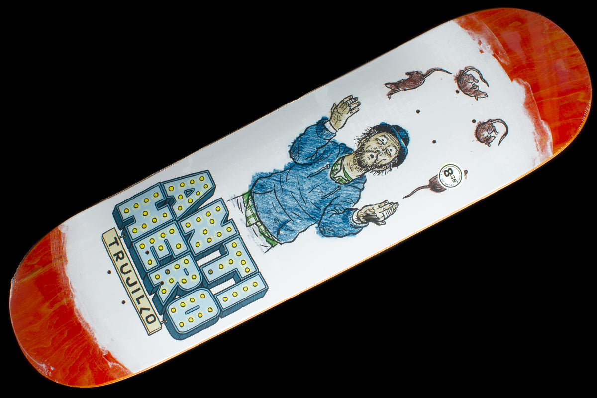 Truijillo Street Performers Orange Deck 8.38"