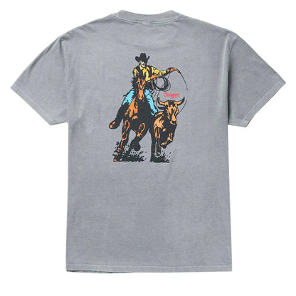 Seager Premium Rodeo Series Tee- Pigment Grey