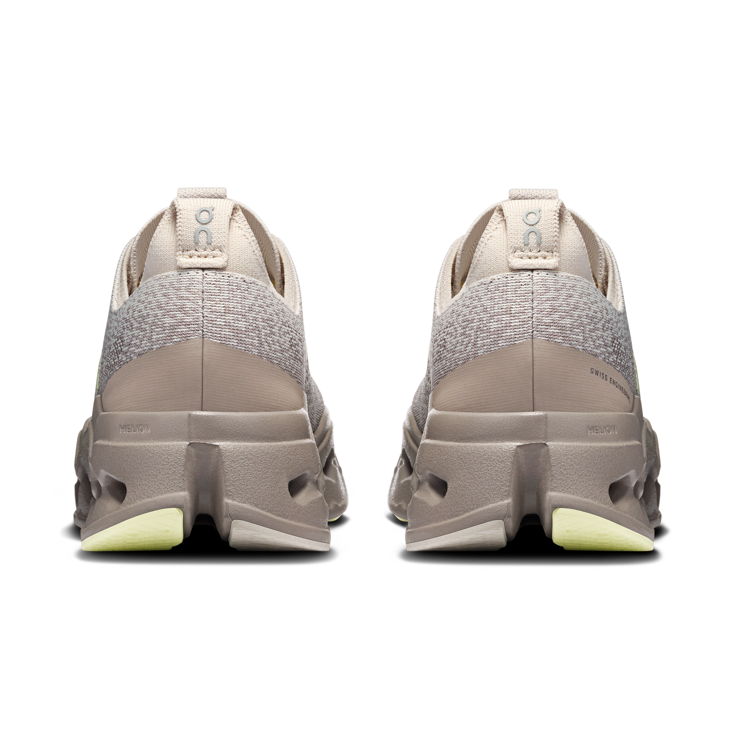 On Running Women's Cloudsurfer Max Shoes - Pelican / Limelight