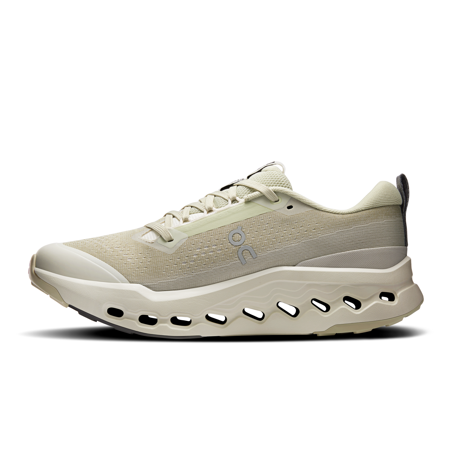 On Running Men's Cloudsurfer Trail 2 Shoes - Chalk / Ghost