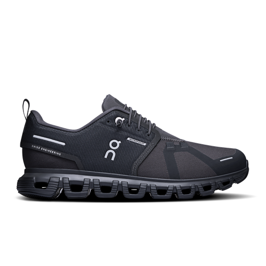 On Running Women's Cloud 6 Waterproof Shoes - Black / Black