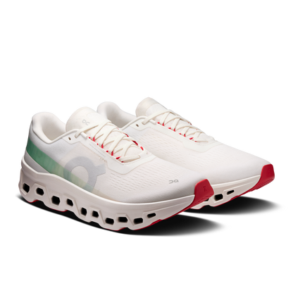 On Running Men's Cloudmonster 1 Shoes - Ivory / Creek