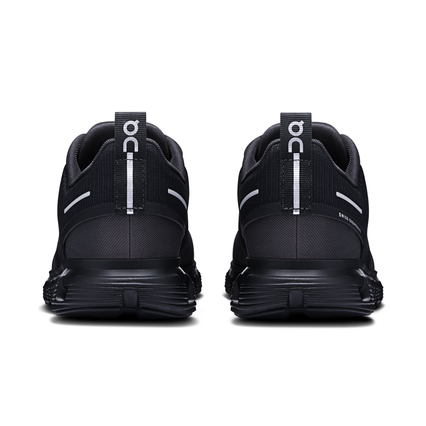 On Running Women's Cloud 6 Waterproof Shoes - Black / Black