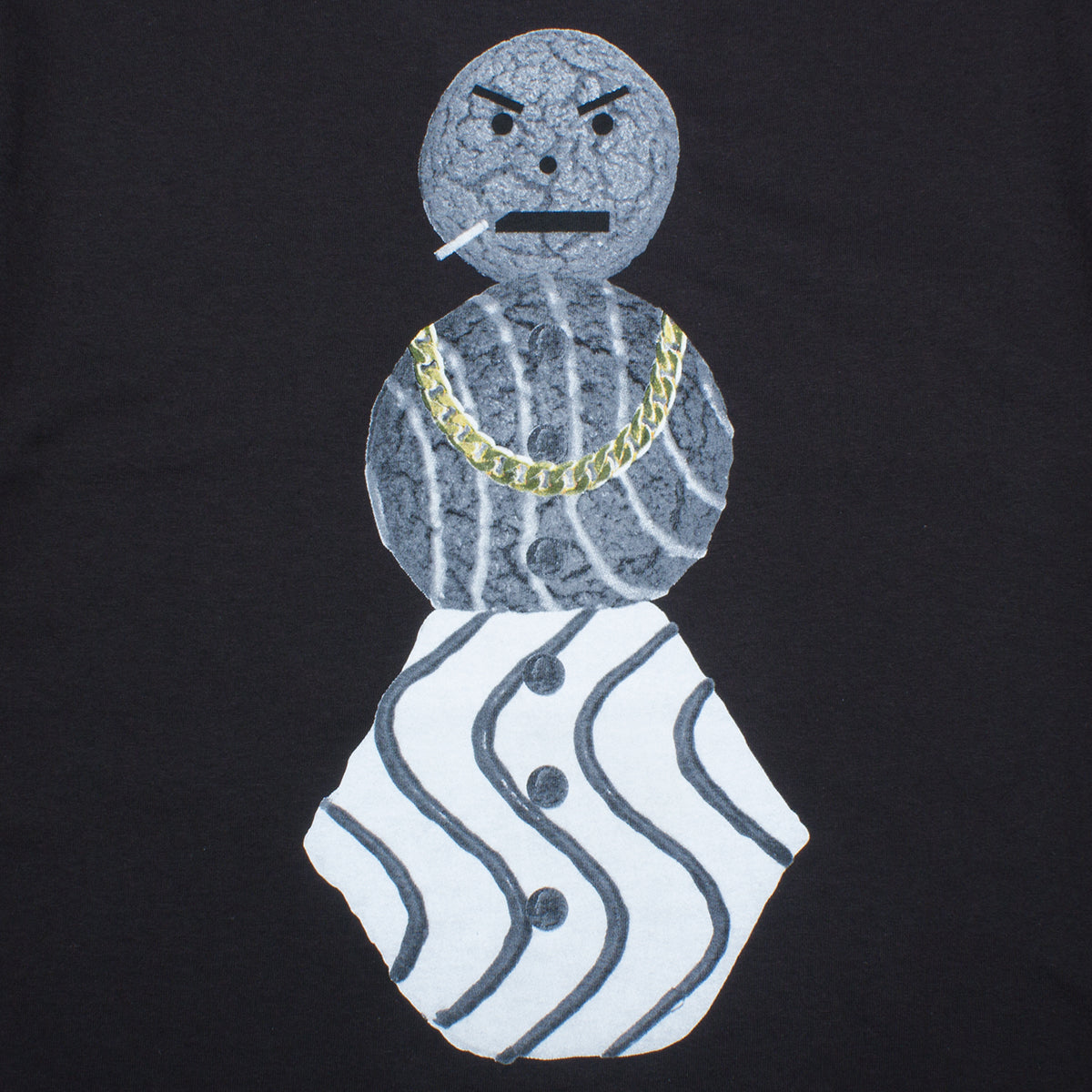 Flock Grayscale Snackman T-Shirt
