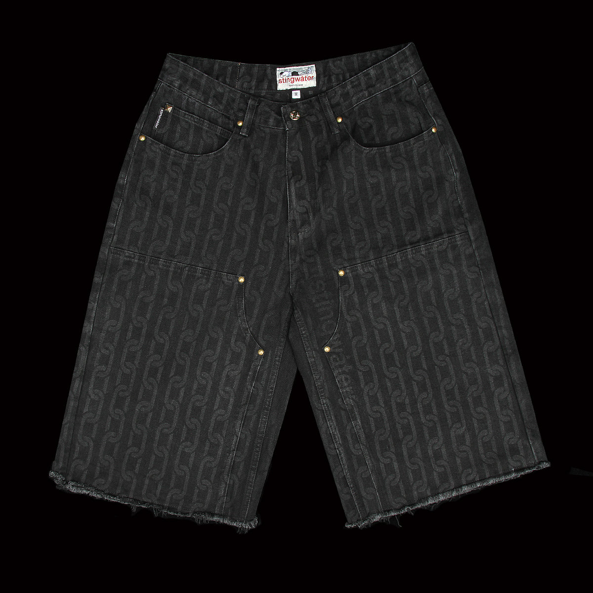 Signature Chain Double Knee Shorts