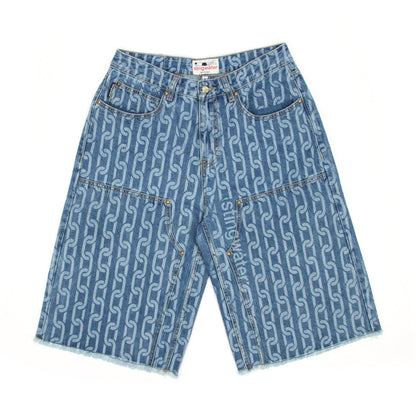 Signature Chain Double Knee Shorts