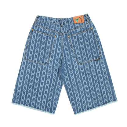Signature Chain Double Knee Shorts