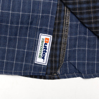 Patchwork Plaid L/S Shirt