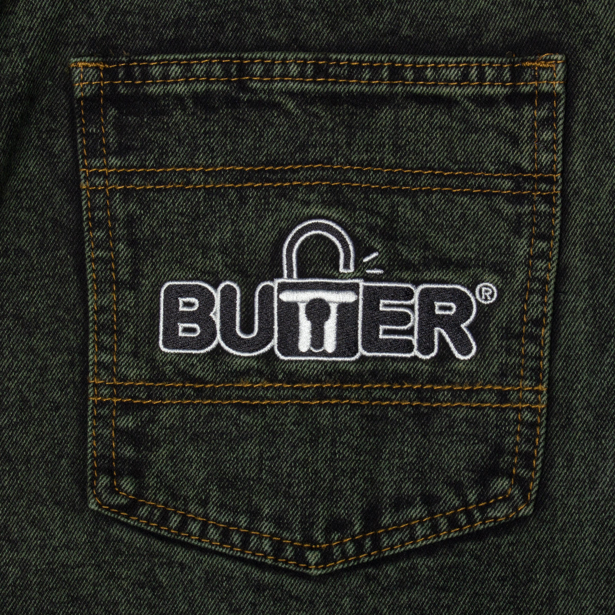 Lock Baggy Denim Jeans