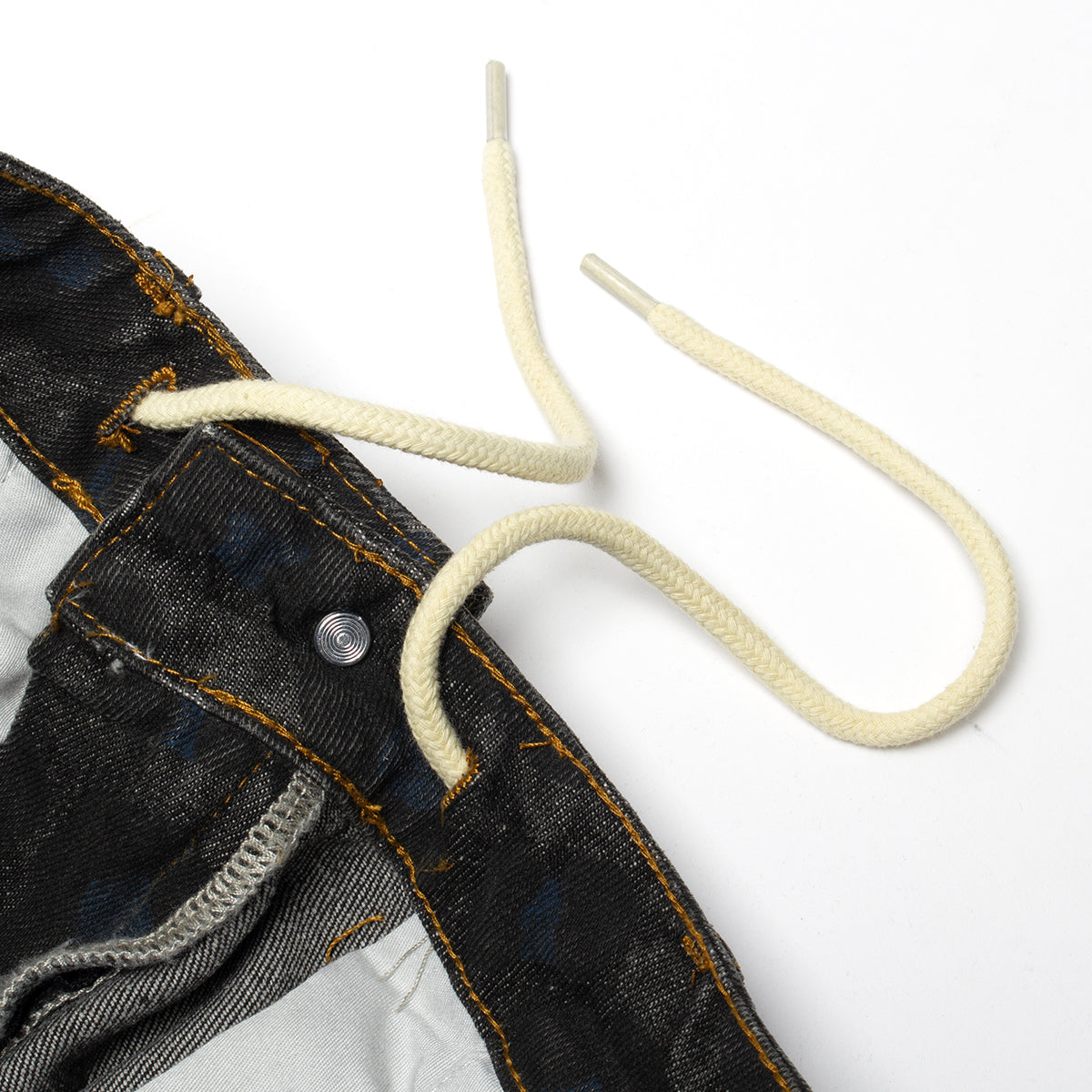 Leopard Denim Jeans