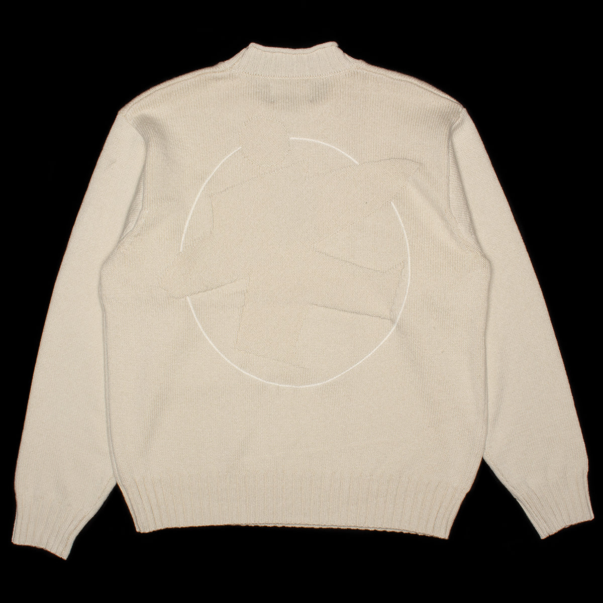 Tonal Mock Neck Sweater