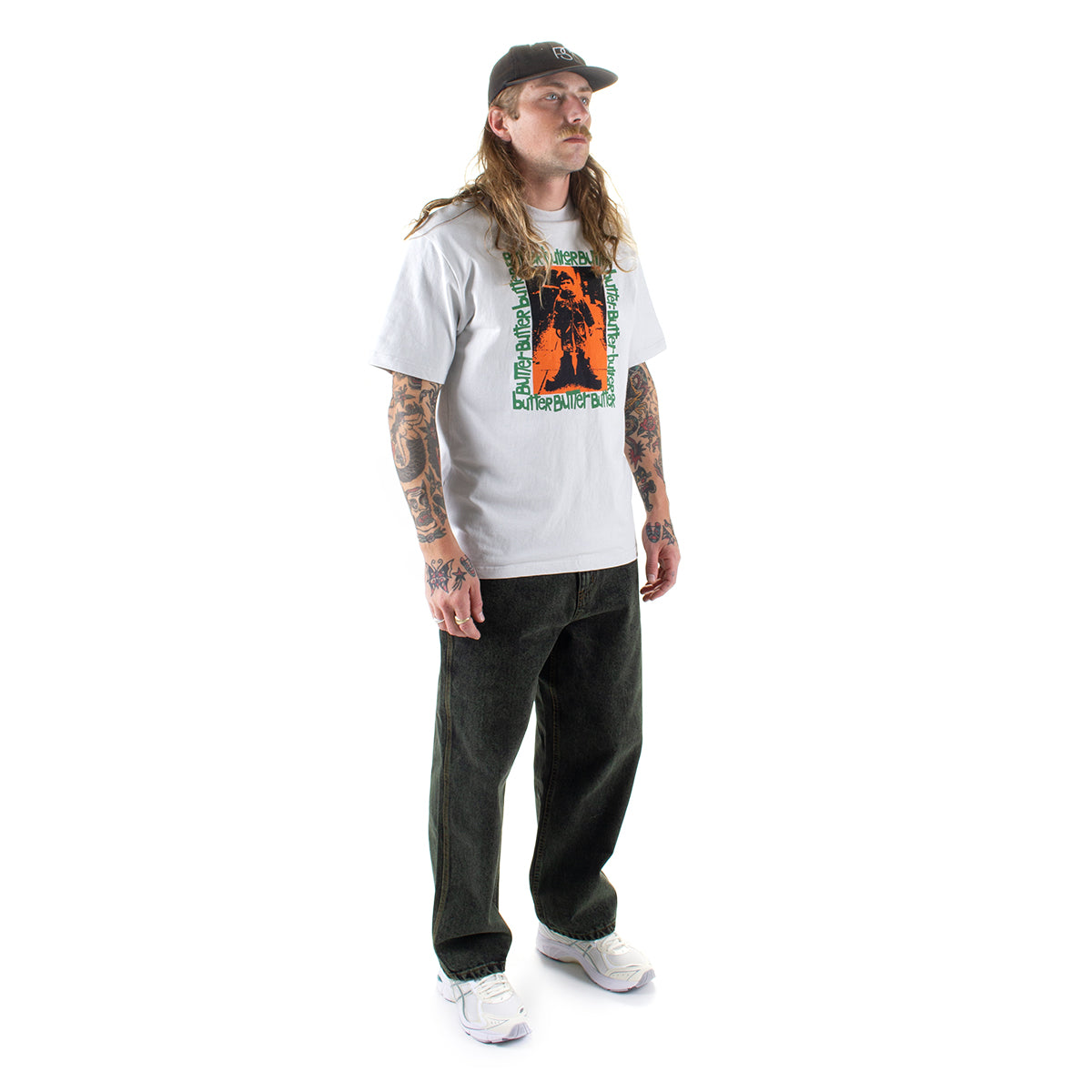 Lock Baggy Denim Jeans