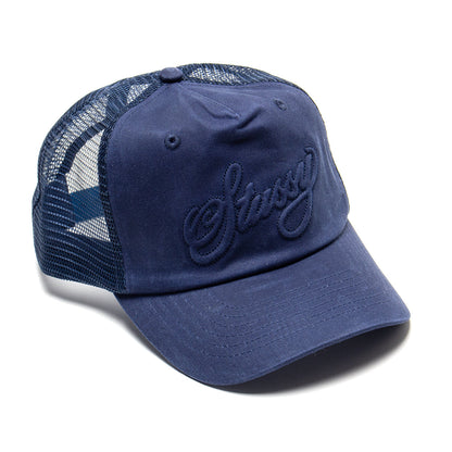 Trucker Cursive Stitch Cap