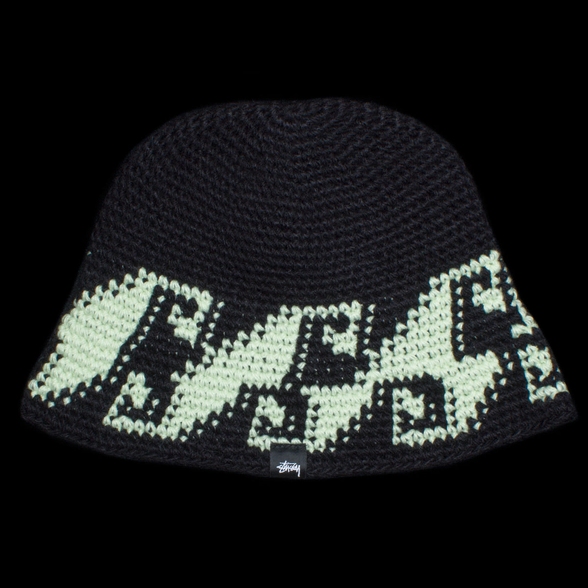 Waves Knit bucket Hat