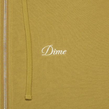 Cursive Zip Hoodie