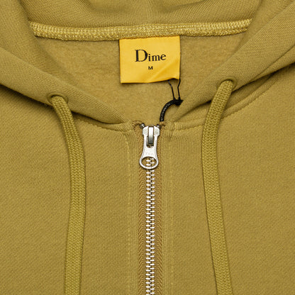 Cursive Zip Hoodie