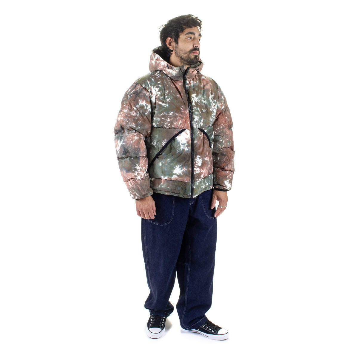 Down Puffer Hooded Jacket