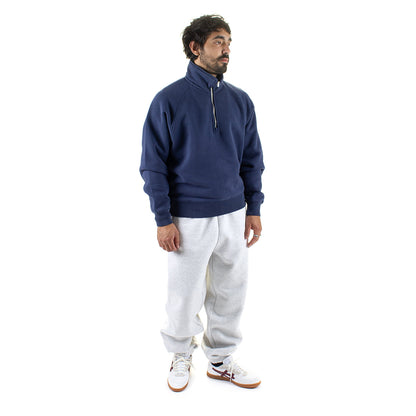 Fleece Raglan Zip Mock