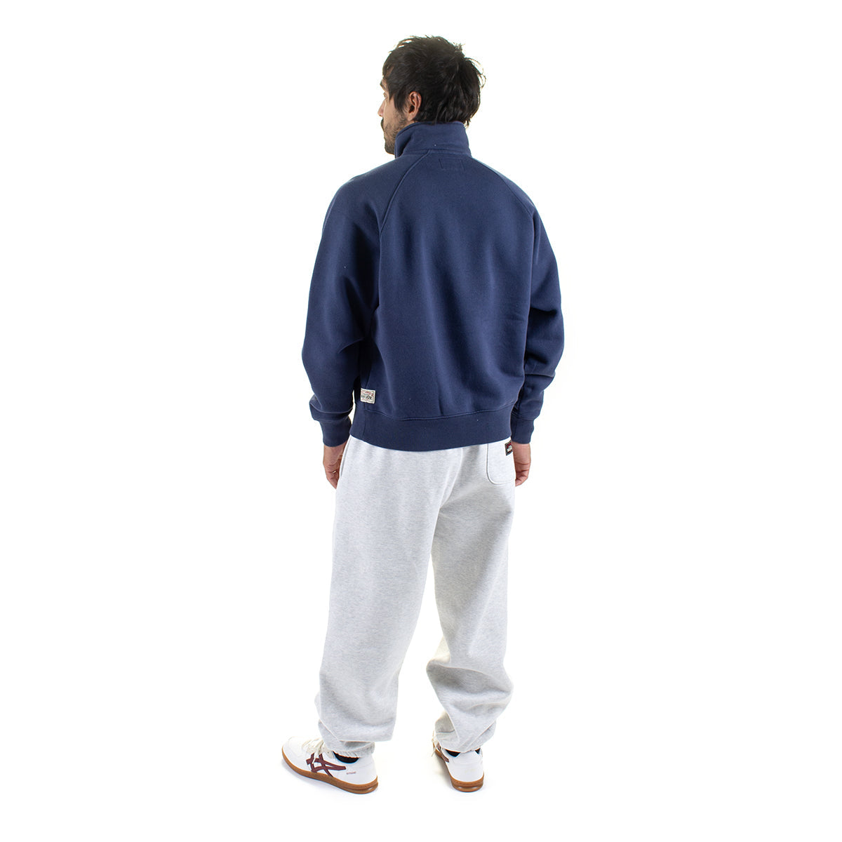 Fleece Raglan Zip Mock