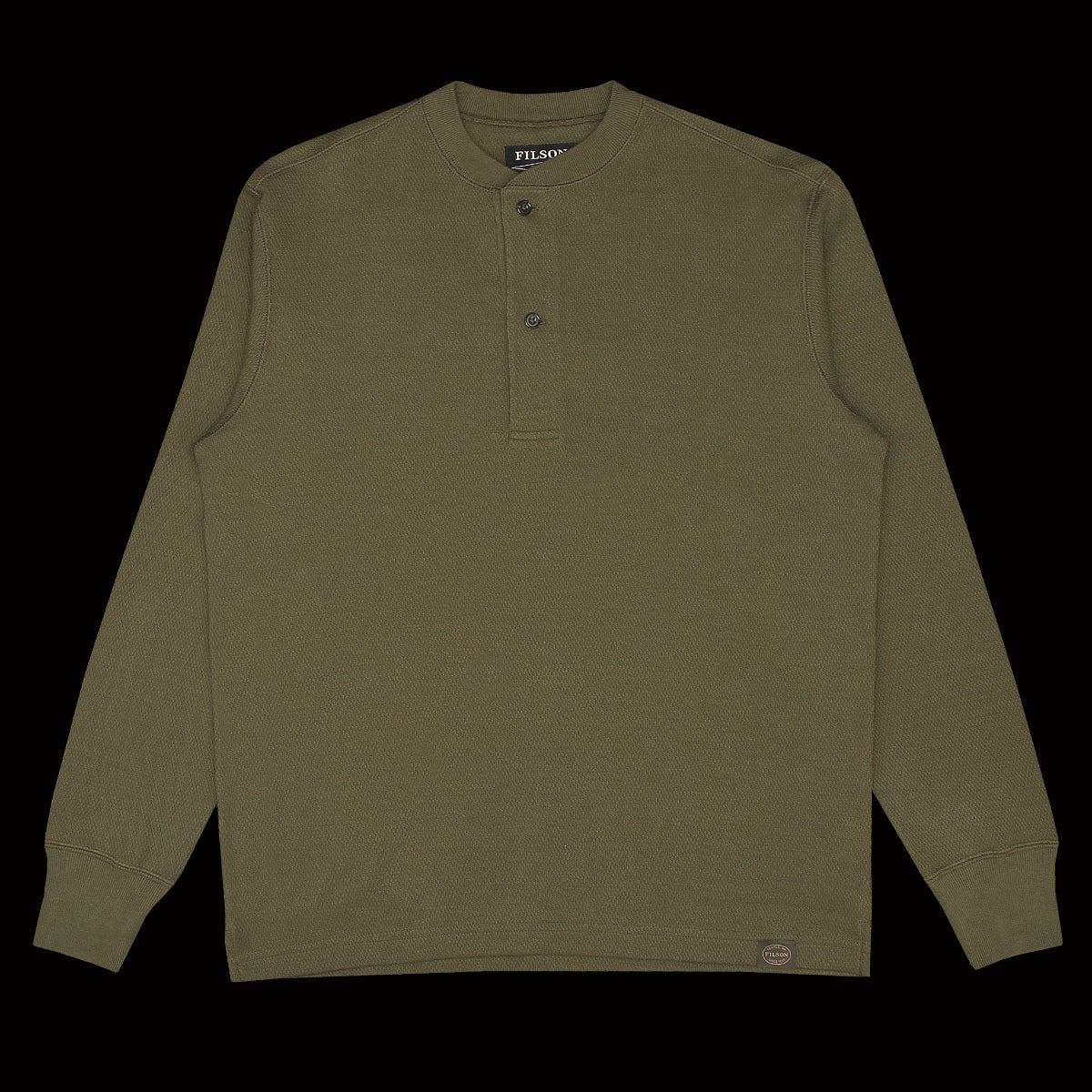 Waffle Knit Henley