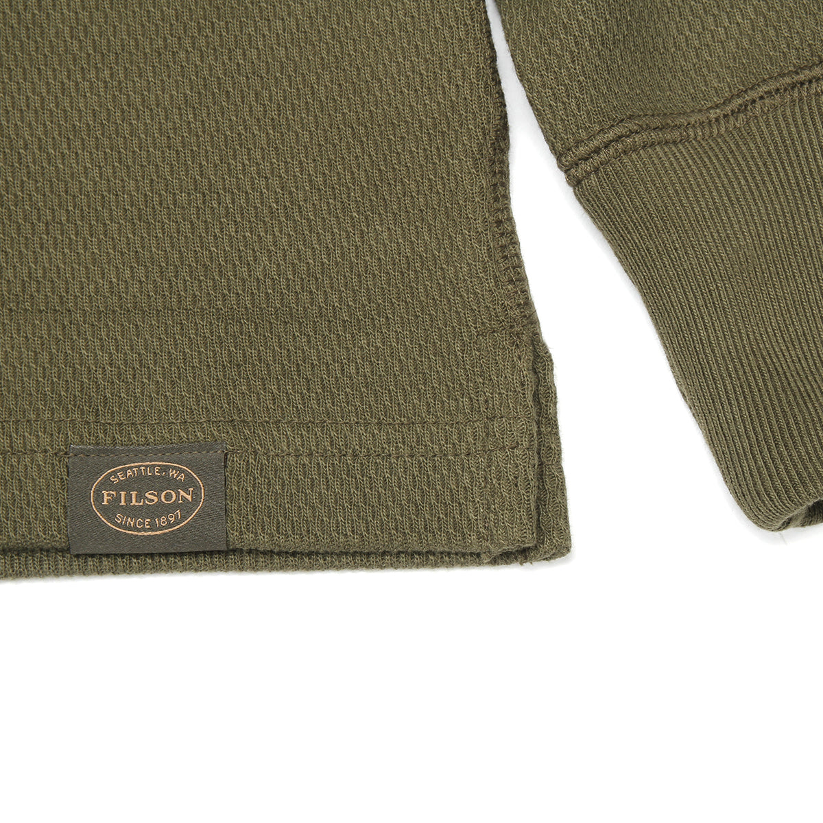 Waffle Knit Henley