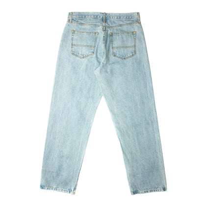 Pleated Jeans