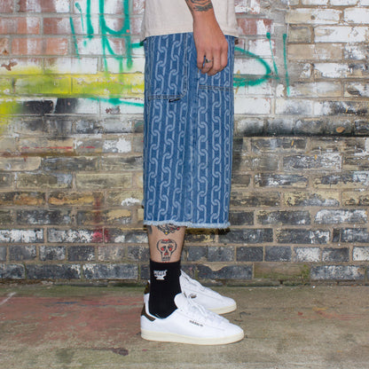 Signature Chain Double Knee Shorts