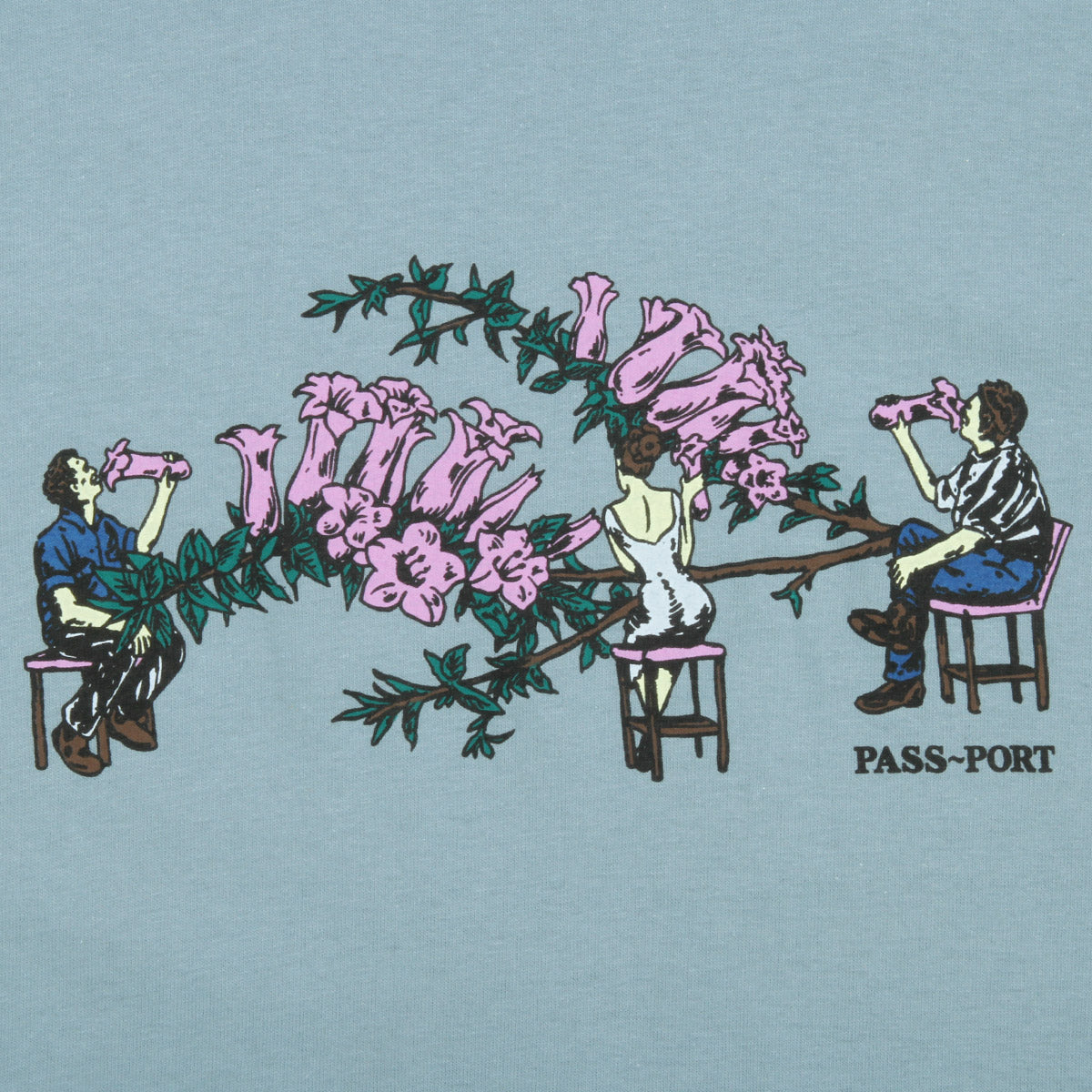 Floral Bar T-Shirt