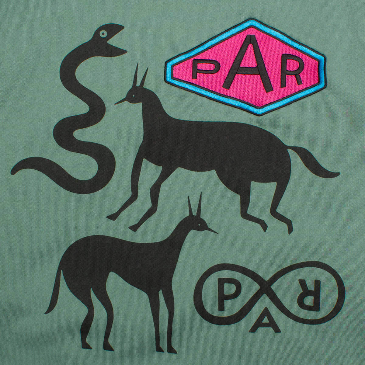 Snaked By A Horse Crewneck Sweatshirt