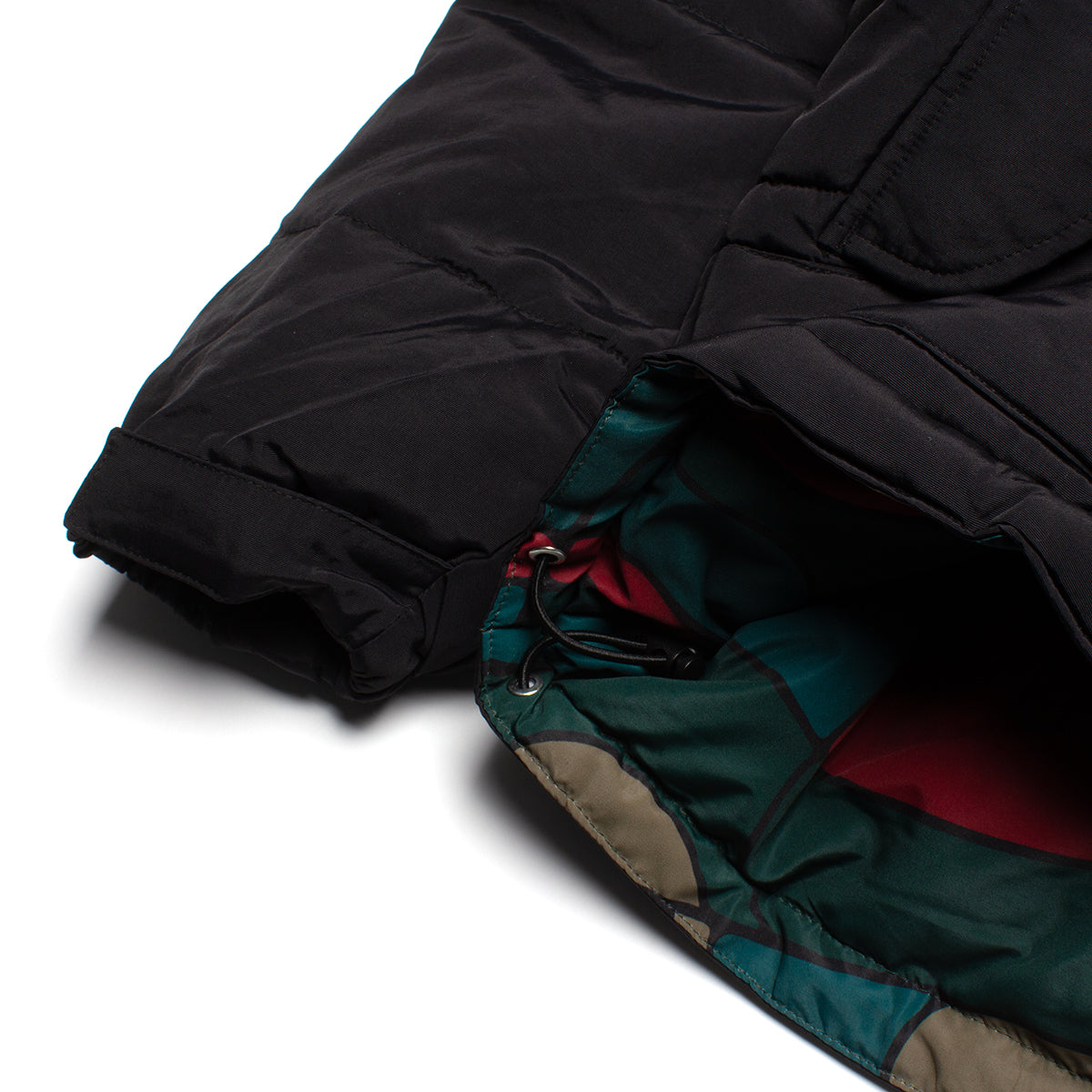 Trees In Wind Puffer Jacket