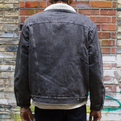 Vintage Fit Sherpa Trucker Jacket