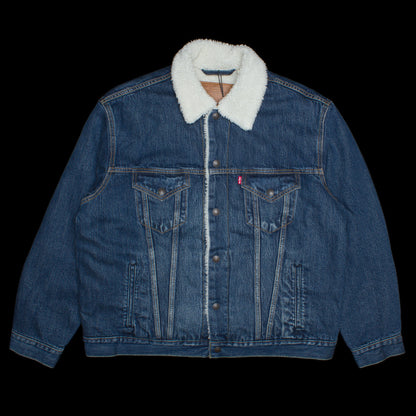 Vintage Fit Sherpa Trucker Jacket
