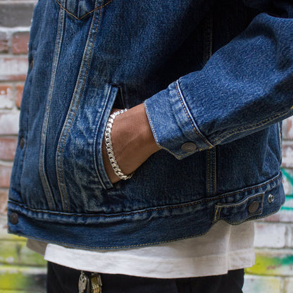Vintage Fit Sherpa Trucker Jacket