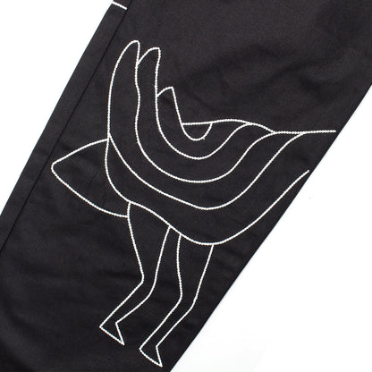 Stitched Up Duck Pants