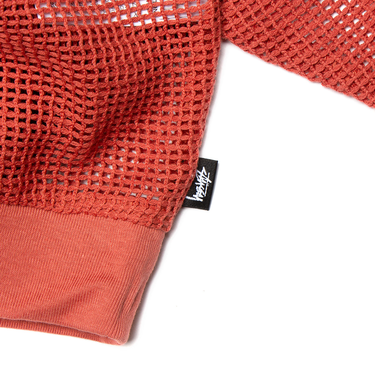 Cotton Mesh L/S Crew