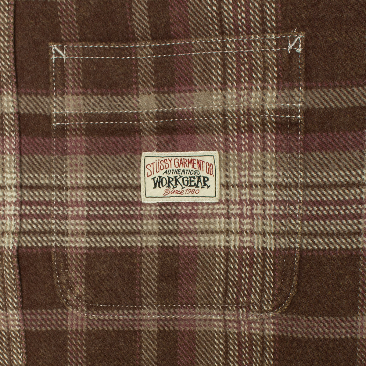 Heavy Washed Plaid Shirt