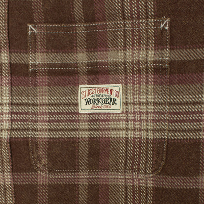 Heavy Washed Plaid Shirt
