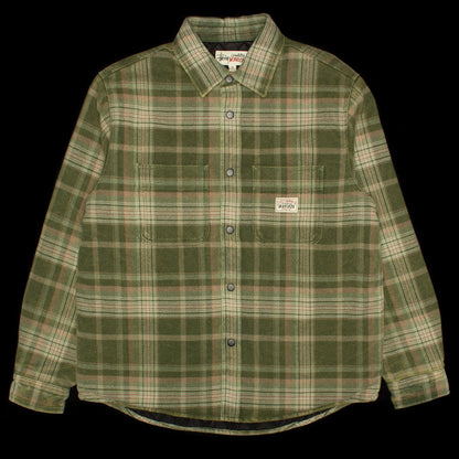 Heavy Washed Plaid Shirt