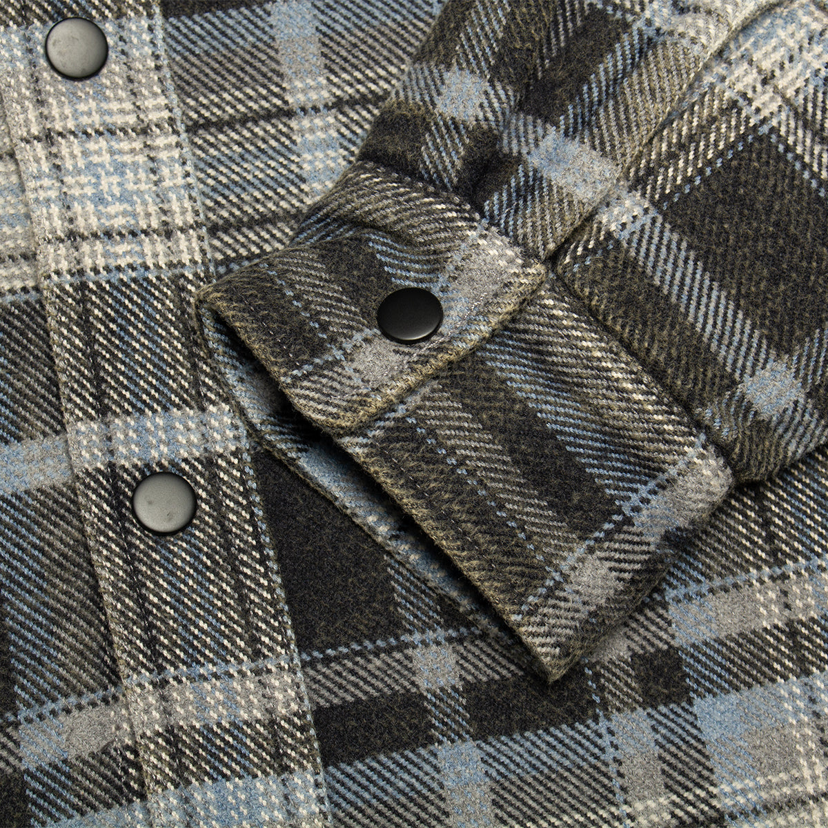 Heavy Washed Plaid Shirt