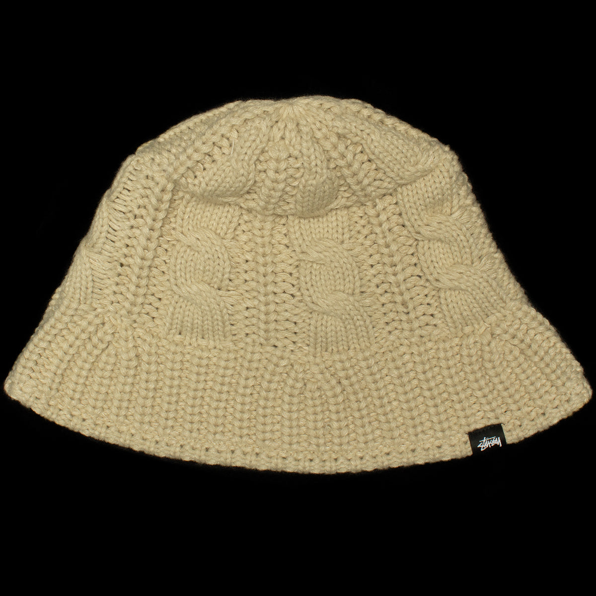 Cable Knit Bucket Hat