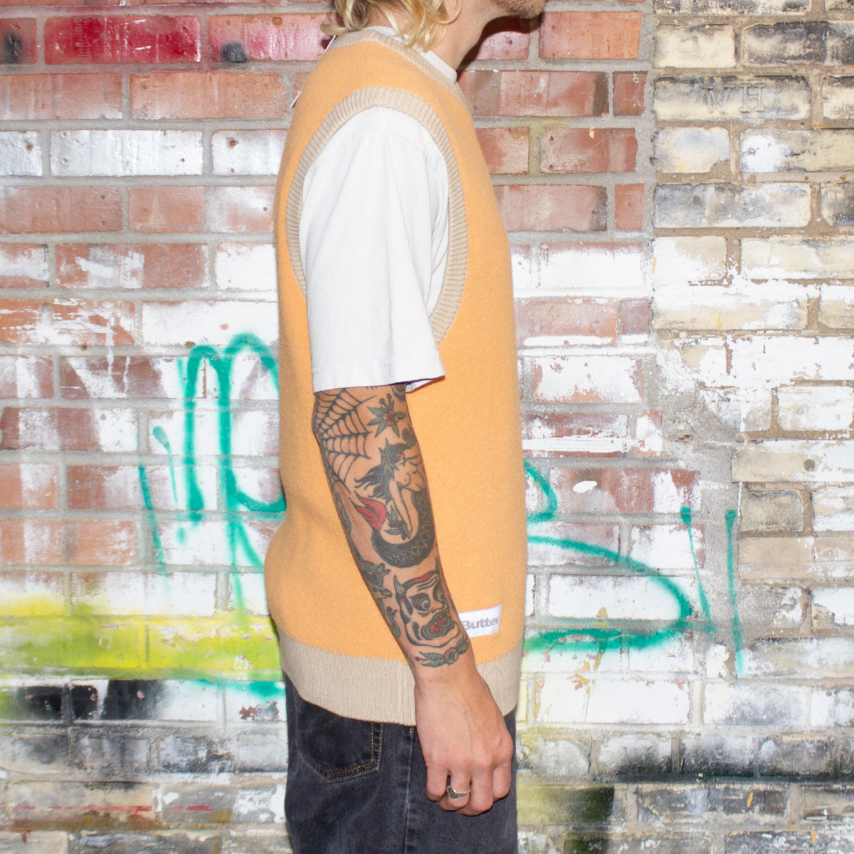 Mohair Knitted Vest
