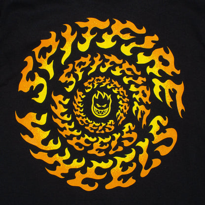 Torched Script L/S T-Shirt