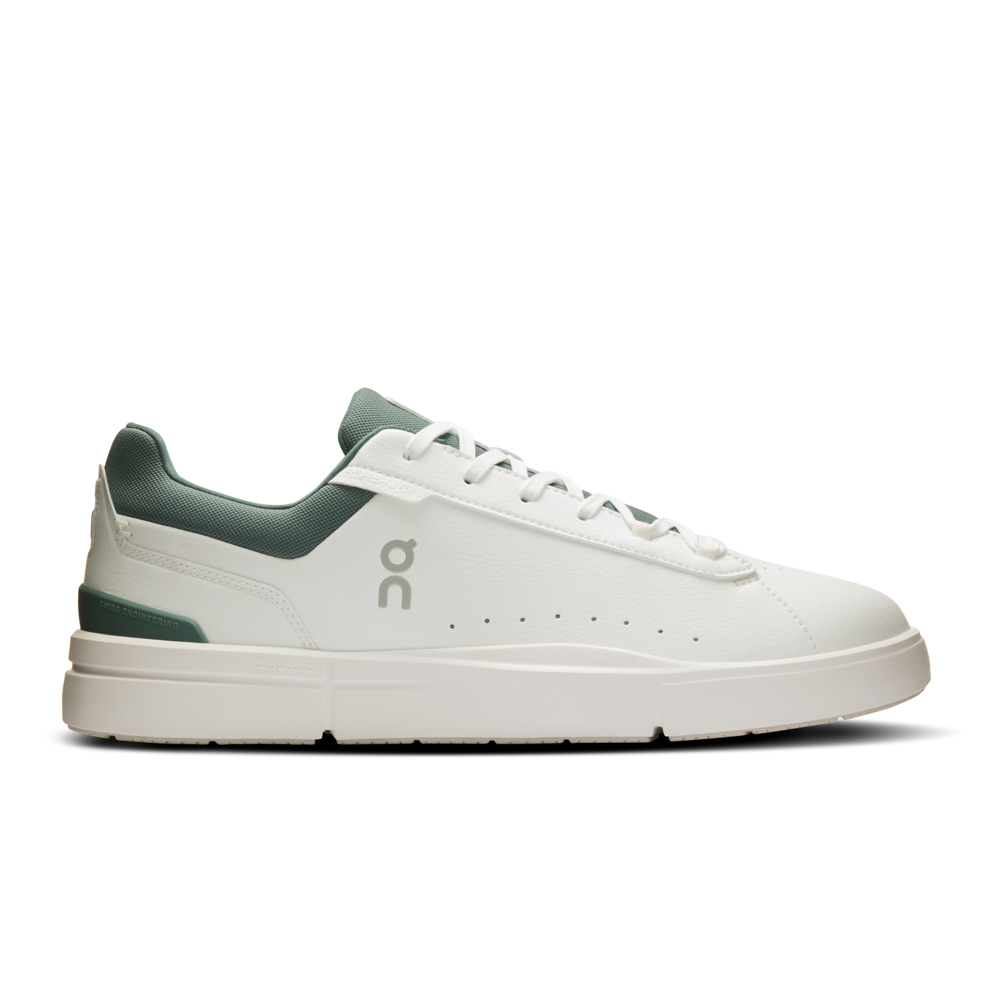 On Running Men's The Roger Advantage Shoes - White / Olive