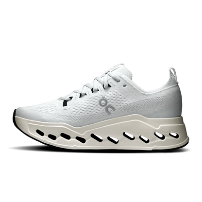 On Running Women's Cloudsurfer Max Shoes - White / White