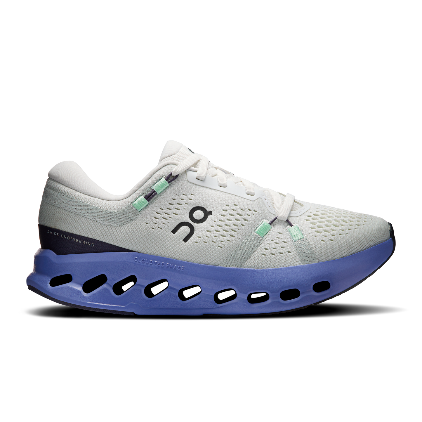 On Running Women's Cloudsurfer 2 Shoes - Ivory / Sailor