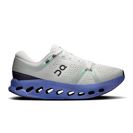 On Running Women's Cloudsurfer 2 Shoes - Ivory / Sailor